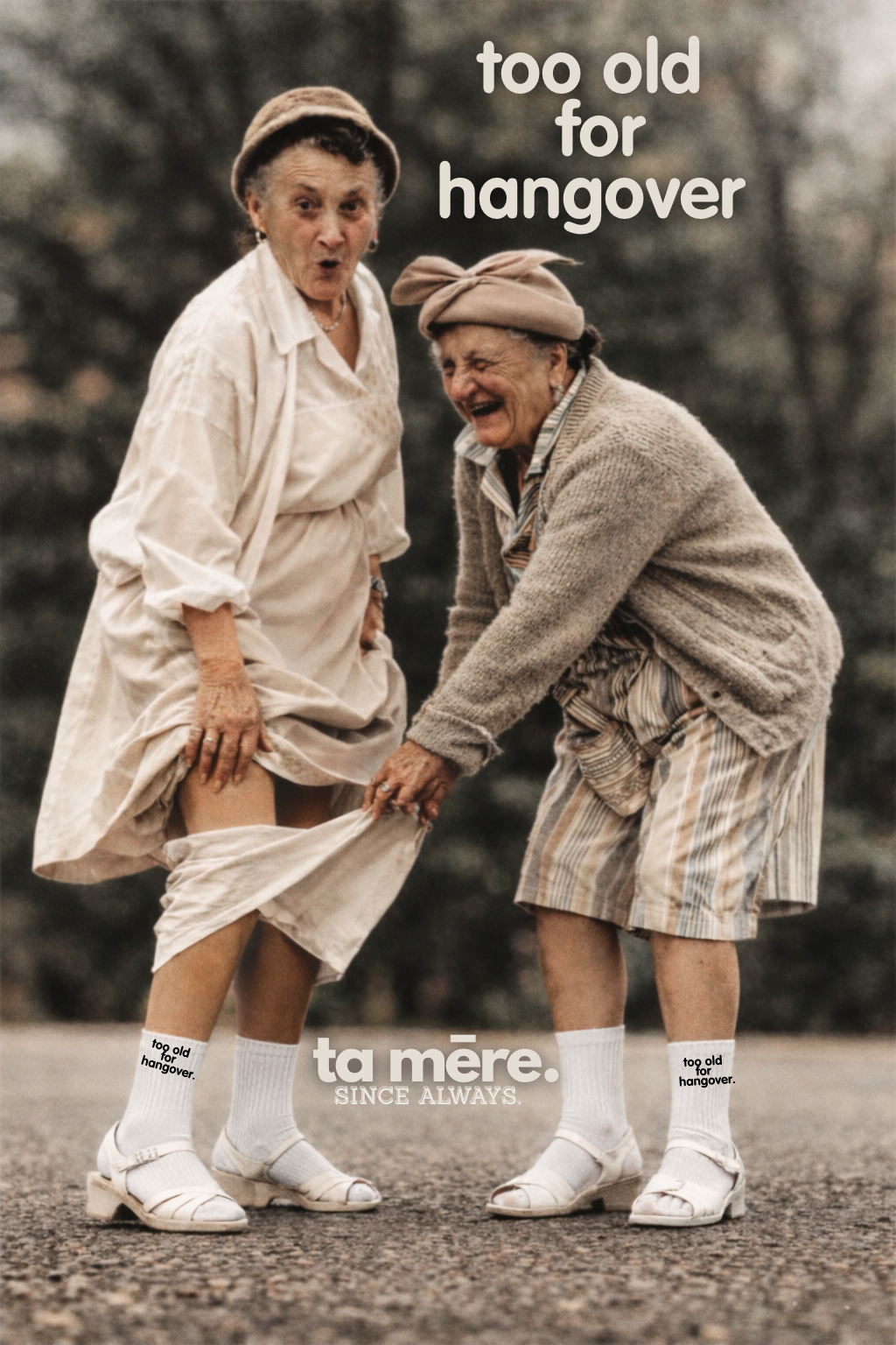 TOO OLD FOR HANGOVER