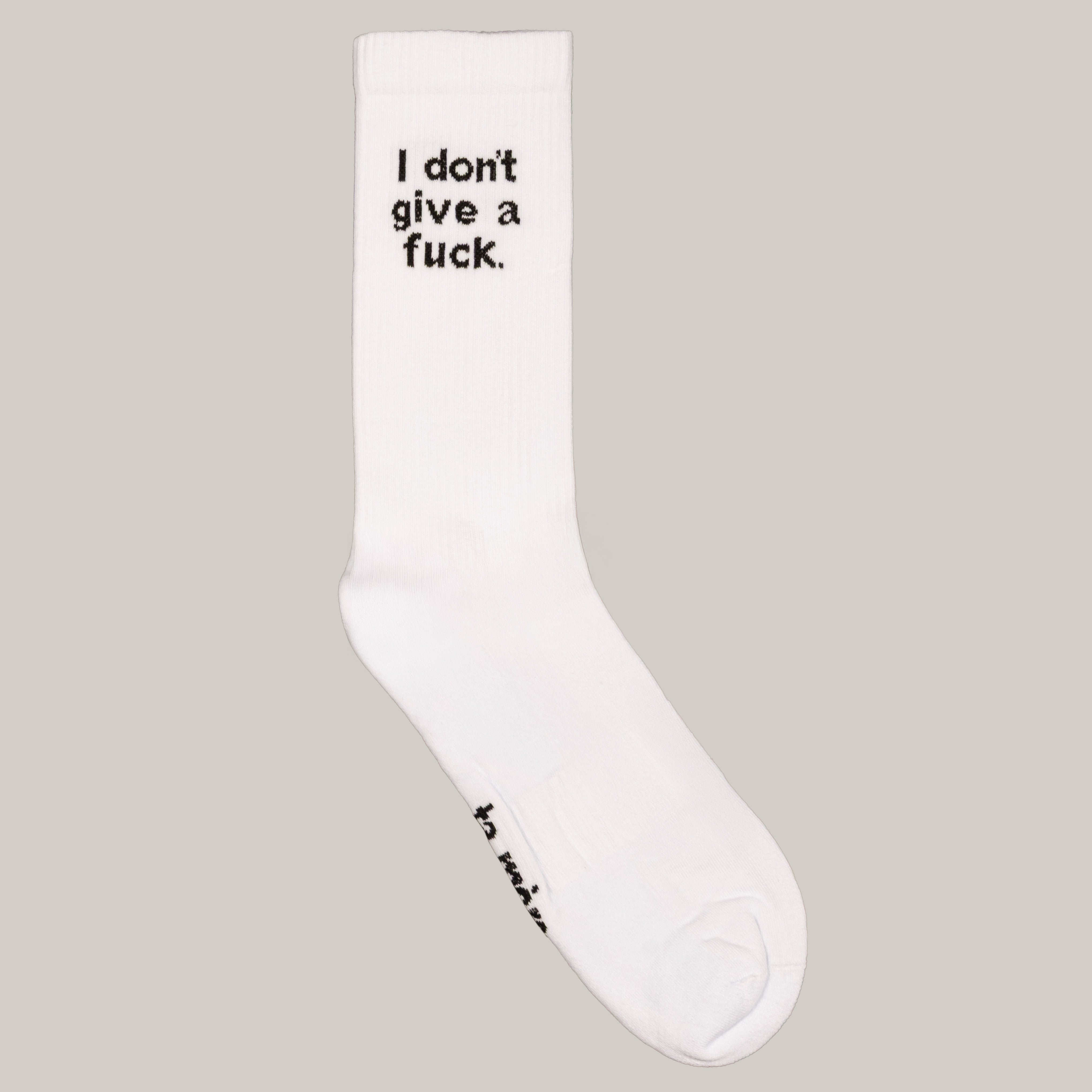 I don't give a fuck.